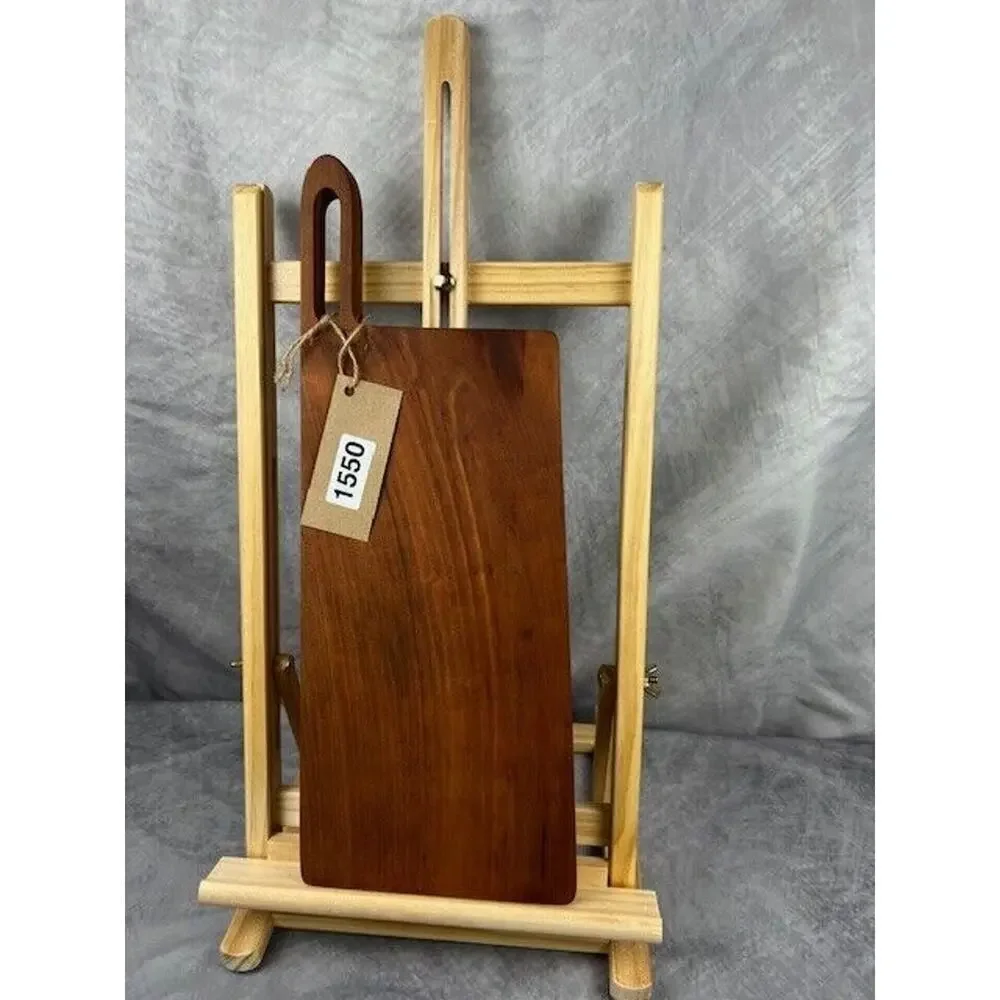 Handcrafted Wooden Bread/ Charcuterie Cutting Board for Meat Cheese Bread